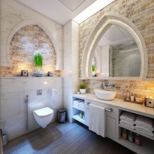 bathrooms