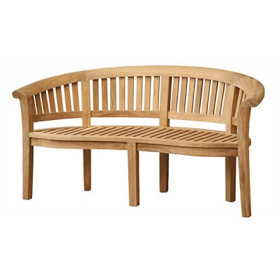 Teak Peanut Bench