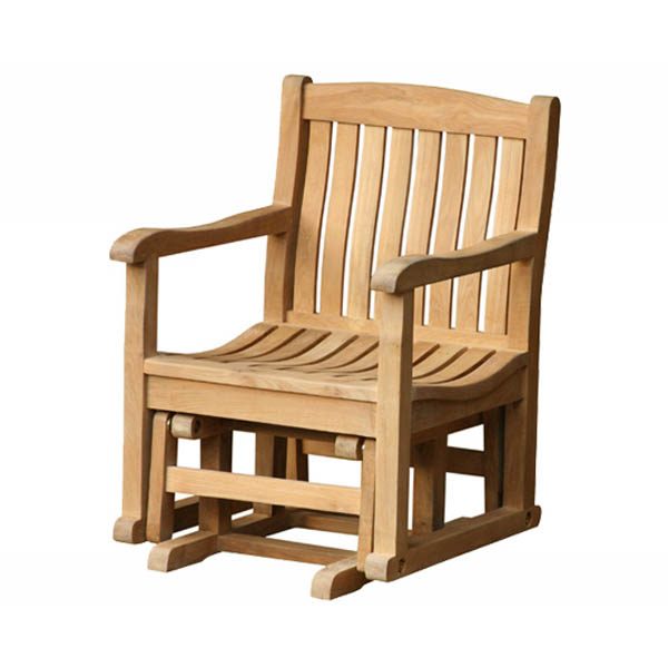 Teak Outdoor Glider Chair