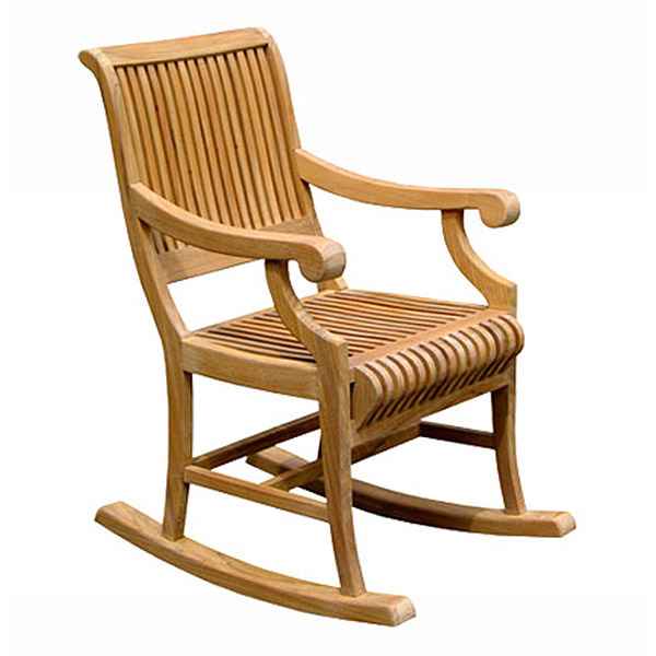 Teak Porch Rocker TOTRC001 furniture for your porch, garden, patio