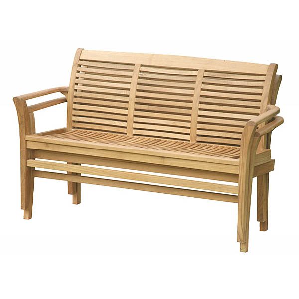 Teak Stacking Bench